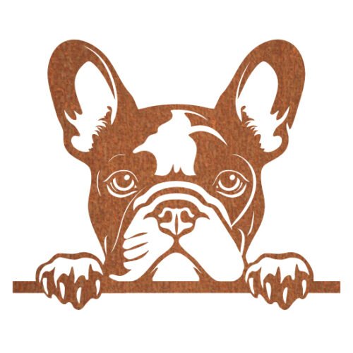 Franse Bulldog 50 x 41 cm - Afbeelding 2