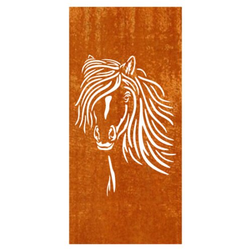 Paard Schuttingpaneel 180 x 90 cm - Afbeelding 2