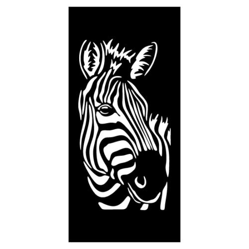 Zebra Schuttingpaneel  180 x 90 cm